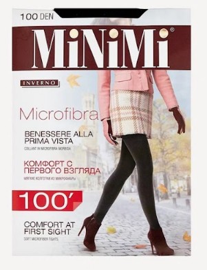 Колготки Microfibra 100 Nero 4