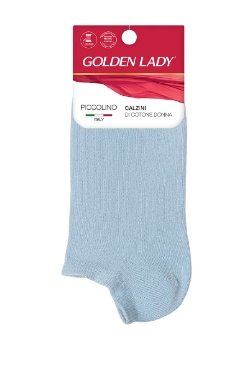 Piccollino Носки женские укороченные Blu 39-41