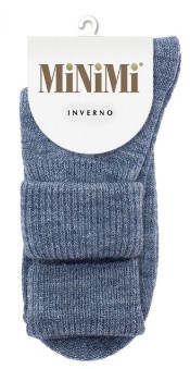 Носки женские шерстяные Inverno GrigioMelange