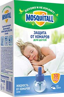 Жидкость против комаров Нежная защита 30мл