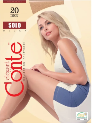 Колготки Solo 20 den 2 Bronzo