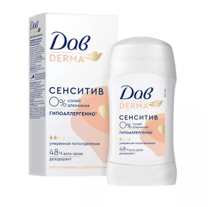 DERMA Део-стик 40мл Сенстив