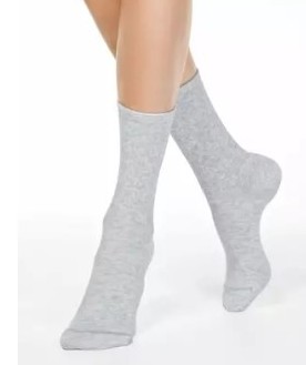 Носки женские хлопок Active р25 светло-серый