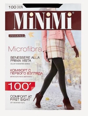Колготки Microfibra 100 Nero 2