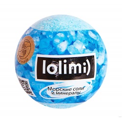 Бомбочка для ванн Морские соли и минералы 135гр