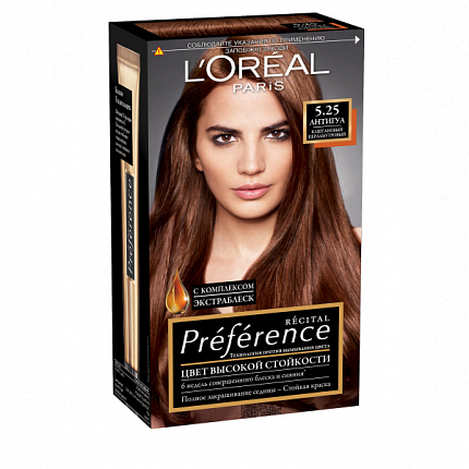Краска для волос Preferance 5.25/M2 Антигуа каштановый перламутровый