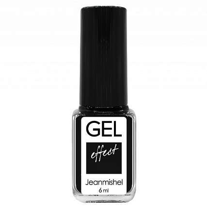 Лак для ногтей GEL 199 черный матовый