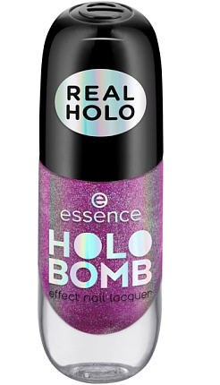 Лак для ногтей Holo bomb 02 ESSENСE - 2