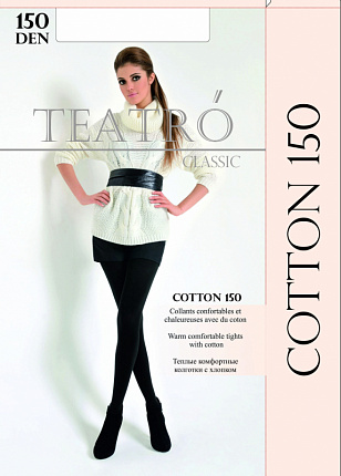 Колготки Cotton 150 nero 2