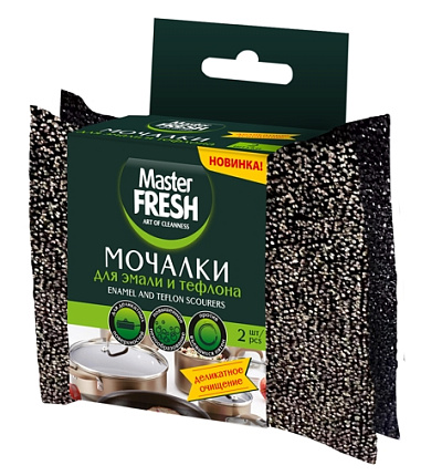 Мочалки для посуды для эмали и тефлона 2шт