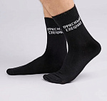CLEVER Носки мужские А920 черные 27 Офисный спецназ
