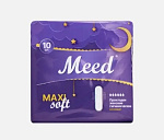MEED Прокладки с крылышками Soft Maxi 10шт М-20С
