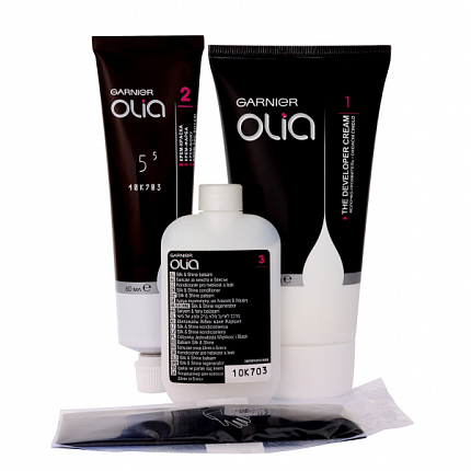 OLIA Крем краска для волос 3.0 Темно-каштановый GARNIER OLIA - 2