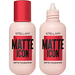 STELLARY Тональный крем матирующий Matte Icon 01