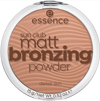 Пудра бронзирующая sun club bronz 02