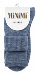MiNiMi Носки женские шерстяные Inverno GrigioMelange