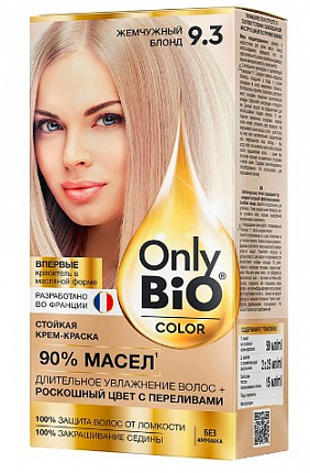 Стойкая крем-краска для волос 9.3 Жемчужный блонд