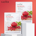 SADOER Маска тканевая 25гр экстракт граната