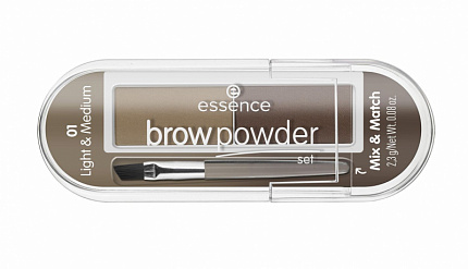 Тени для бровей Brow Powder для блондинок 01