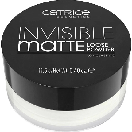 Пудра рассыпчатая для лица Invisible Matte 001 CATRICE - 2