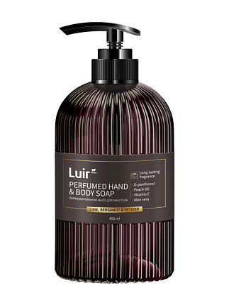 Жидкое парфюмированное мыло Lime/Bergamot/Vetiver 400мл