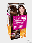 LOREAL CASTING Creme Gloss Краска для волос 418 Пралине Мокко
