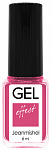 JEANMISHEL Лак для ногтей GEL 249 натуральный-розовый матовый