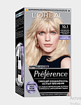 LOREAL PREFERENCE Cool Blonds Краска для волос 10.1 HELSINKI
