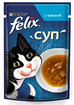 FELIX Суп для взрослых кошек с треской 48гр
