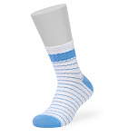 OMSA kids 22P32 Носки Волны Bianco/Blu 31-34