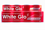 WHITE GLO Зубная паста 100гр Отбеливающая