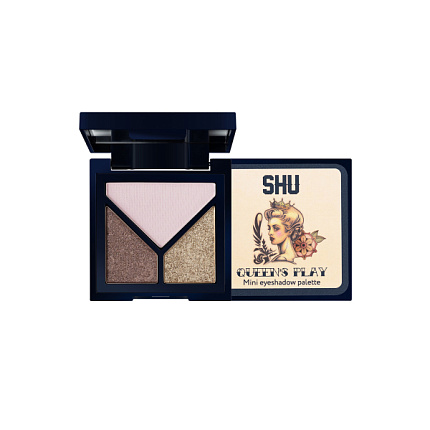 Палетка теней для век мини Queen's play 122