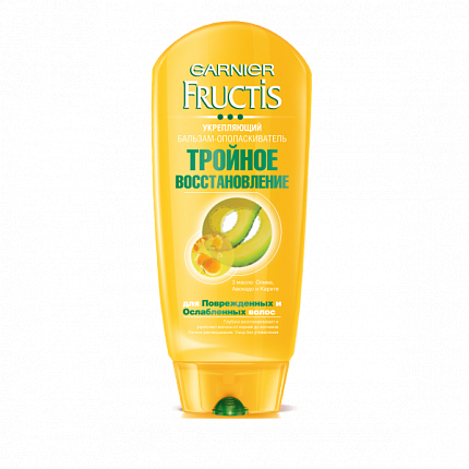 FRUCTIS Бальзам-ополаскиватель для волос Тройное восстановление 200 мл