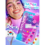 SMILEX SMILEX Патчи от прыщей цветные 24шт