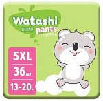 WATASHI Трусики-подгузники 5/XL 13-20 кг 16шт