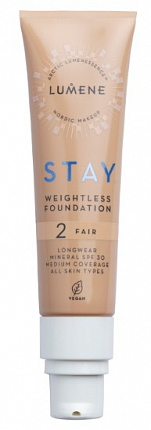 Устойчивый тональный крем Stay Weightless SPF30 30мл Fair