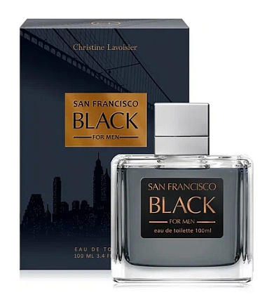 Туалетная вода мужская San Francisco Black 100мл
