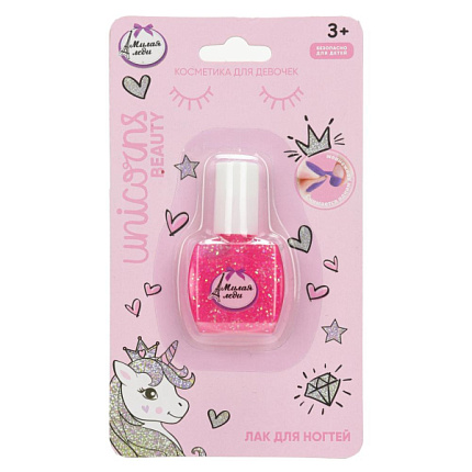 Unicorn Лак для ногтей розовый