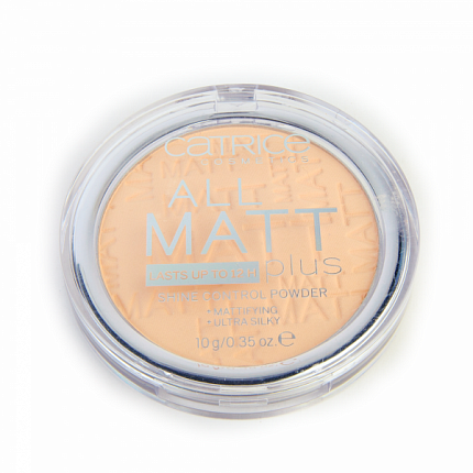 Пудра для лица компактная All Matt Plus Shine Control  010