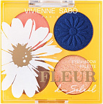 VIVIENNE SABO Fleur Du Soleil Палетка теней 02