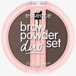 ESSENСE Набор для бровей brow powder duo 03