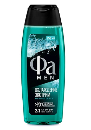 MEN Гель для душа 250мл Охлаждение экстрим