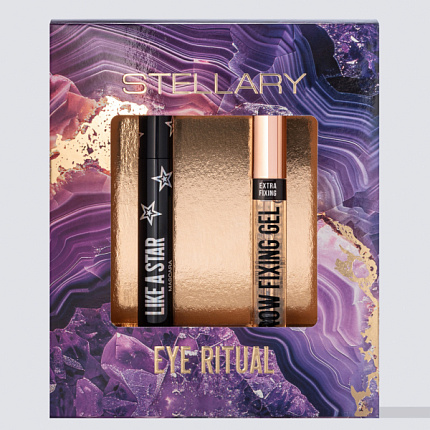 Подарочный набор Тушь Like a star+Гель для бровей