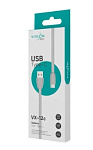 VIXION Кабель USB VX-12c Type-C силиконовый 1м