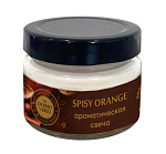 DOMOVERO Свеча ароматическая с деревянным фитилем 50гр