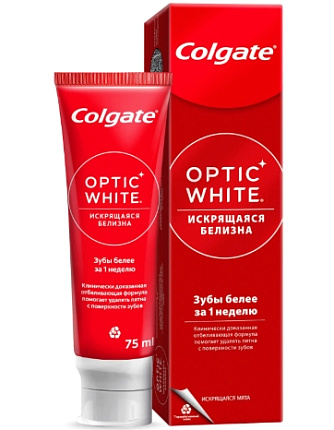 Optic White Зубная паста 75мл