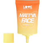 LOVE GENERATION Тональный крем матирующий Matt'ya Face 01