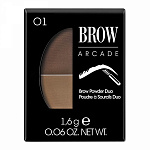 VIVIENNE SABO Тени для бровей Poudre pour les sourcils Duo Brow Arcade 01