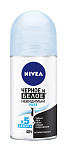 NIVEA Део-ролик 50мл Pure Невидимый на черном и белом