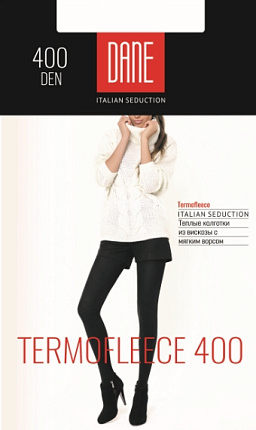 Колготки TERMOFLEECE 400 nero 2